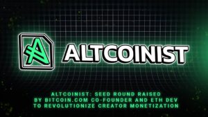 Altcoinist: $1.5M Raised by Bitcoin.com Co-founder and ETH Dev to Revolutionize Creator Monetization